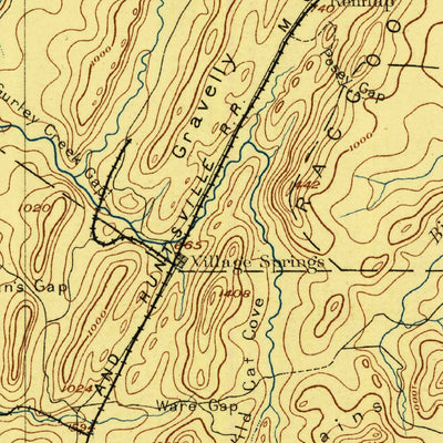 United States Geological Survey Birmingham, AL (1889, 125000-Scale) digital map