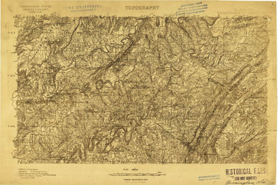 United States Geological Survey Birmingham, AL (1904, 96000-Scale) digital map