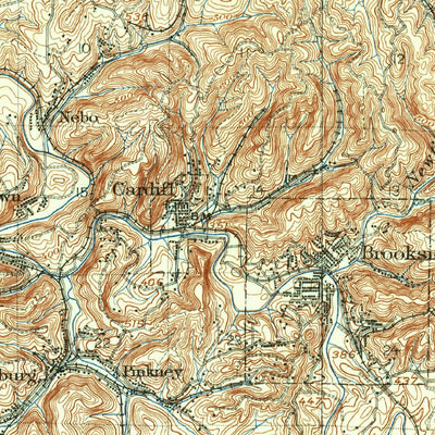 United States Geological Survey Birmingham Coal District, AL (1904, 62500-Scale) digital map