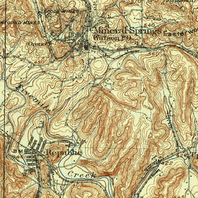 United States Geological Survey Birmingham Coal District, AL (1906, 62500-Scale) digital map