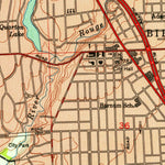 United States Geological Survey Birmingham, MI (1952, 24000-Scale) digital map