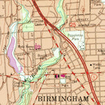 United States Geological Survey Birmingham, MI (1981, 24000-Scale) digital map