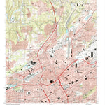 United States Geological Survey Birmingham North, AL (1997, 24000-Scale) digital map
