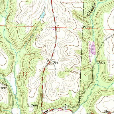United States Geological Survey Birmingham, OH (1961, 24000-Scale) digital map