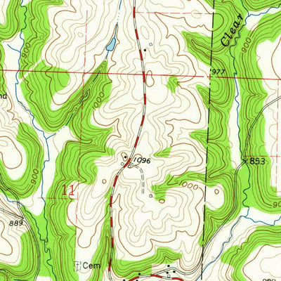 United States Geological Survey Birmingham, OH (1963, 24000-Scale) digital map