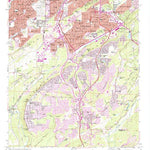 United States Geological Survey Birmingham South, AL (1959, 24000-Scale) digital map