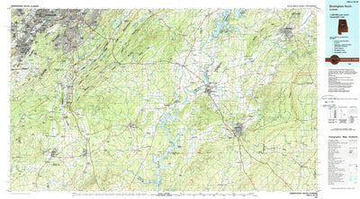 United States Geological Survey Birmingham South, AL (1984, 100000-Scale) digital map