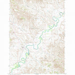 United States Geological Survey Birney Day School, MT (1966, 24000-Scale) digital map