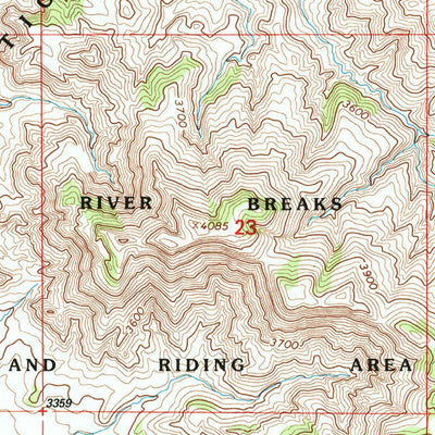 United States Geological Survey Birney Day School, MT (1995, 24000-Scale) digital map