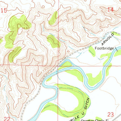 United States Geological Survey Birney, MT (1967, 24000-Scale) digital map