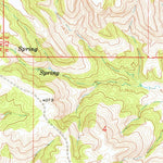 United States Geological Survey Birney, MT (1967, 24000-Scale) digital map