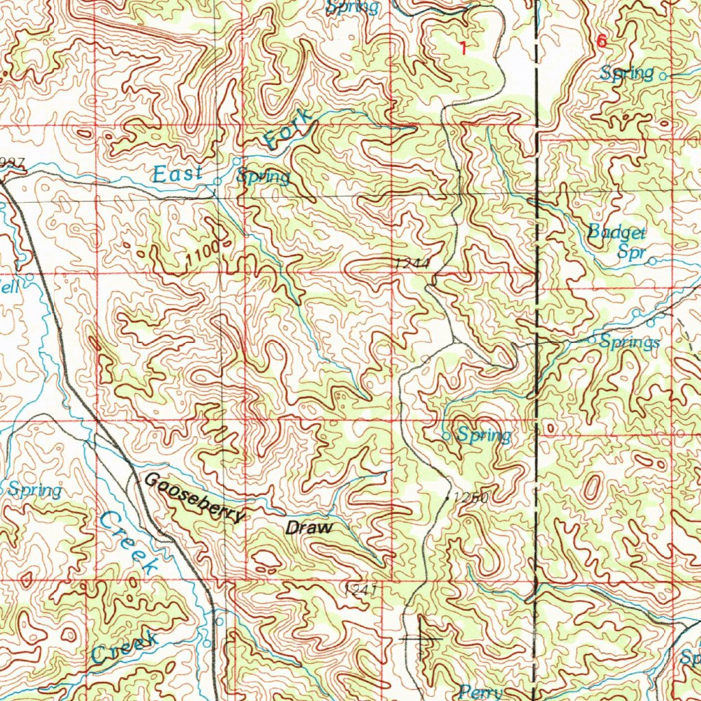 Birney, MT (1980, 100000-Scale) Map by United States Geological Survey ...