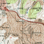 United States Geological Survey Bisbee, AZ (1996, 24000-Scale) digital map