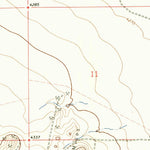 United States Geological Survey Bisbee Hills, NM (1965, 24000-Scale) digital map