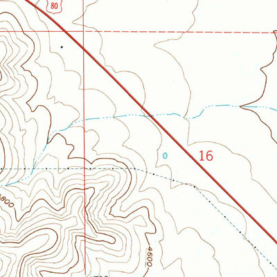 United States Geological Survey Bisbee NE, AZ (1958, 24000-Scale) digital map