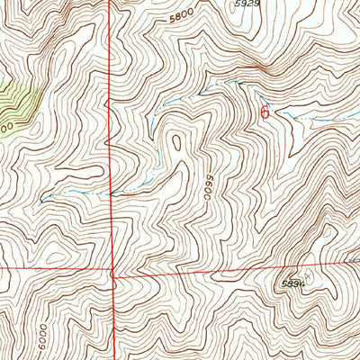 United States Geological Survey Bisbee NE, AZ (1958, 24000-Scale) digital map