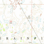 United States Geological Survey Bisbee North, ND (1971, 24000-Scale) digital map