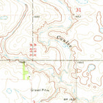 United States Geological Survey Bisbee North, ND (1971, 24000-Scale) digital map