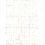 United States Geological Survey Bisbee South, ND (1971, 24000-Scale) digital map