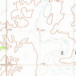 United States Geological Survey Bisbee South, ND (1971, 24000-Scale) digital map