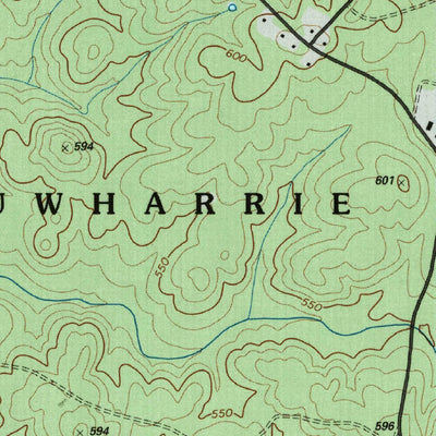 United States Geological Survey Biscoe, NC (1994, 24000-Scale) digital map