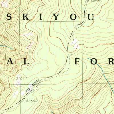United States Geological Survey Biscuit Hill, OR (1989, 24000-Scale) digital map