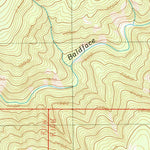 United States Geological Survey Biscuit Hill, OR (1989, 24000-Scale) digital map