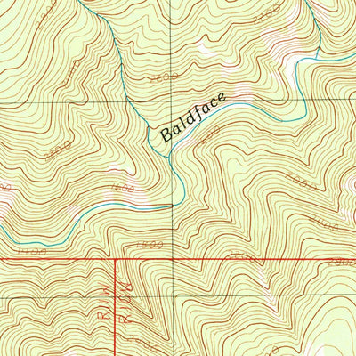 United States Geological Survey Biscuit Hill, OR (1989, 24000-Scale) digital map