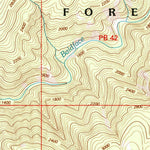 United States Geological Survey Biscuit Hill, OR (1996, 24000-Scale) digital map