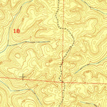 United States Geological Survey Bishop, AL-MS (1951, 24000-Scale) digital map