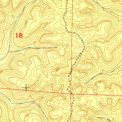 United States Geological Survey Bishop, AL-MS (1951, 24000-Scale) digital map