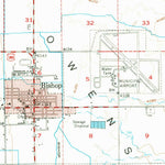United States Geological Survey Bishop, CA (1949, 62500-Scale) digital map