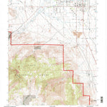 United States Geological Survey Bishop, CA (1994, 24000-Scale) digital map
