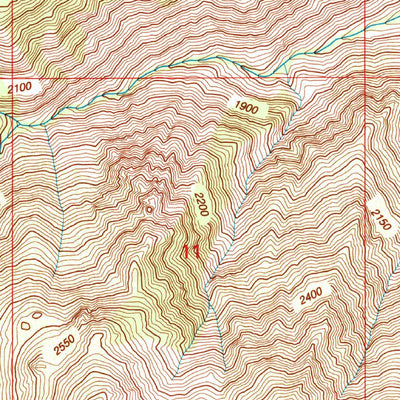 United States Geological Survey Bishop, CA (1994, 24000-Scale) digital map