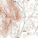 United States Geological Survey Bishop Cap, NM (1955, 24000-Scale) digital map