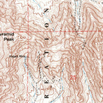 United States Geological Survey Bishop Cap, NM (1955, 24000-Scale) digital map