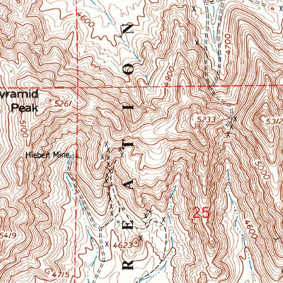 United States Geological Survey Bishop Cap, NM (1955, 24000-Scale) digital map
