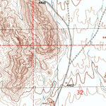 United States Geological Survey Bishop Cap, NM (1996, 24000-Scale) digital map