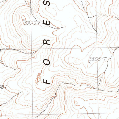 United States Geological Survey Bishop Peak, NV (1990, 24000-Scale) digital map