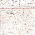 United States Geological Survey Bishop Peak, NV (1990, 24000-Scale) digital map