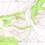 United States Geological Survey Bishop Ranch, NM (1972, 24000-Scale) digital map