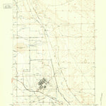 United States Geological Survey Bishop, WY (1952, 24000-Scale) digital map