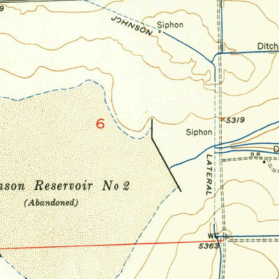 United States Geological Survey Bishop, WY (1952, 24000-Scale) digital map