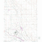 United States Geological Survey Bishop, WY (1960, 24000-Scale) digital map