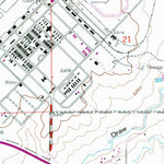 United States Geological Survey Bishop, WY (1960, 24000-Scale) digital map