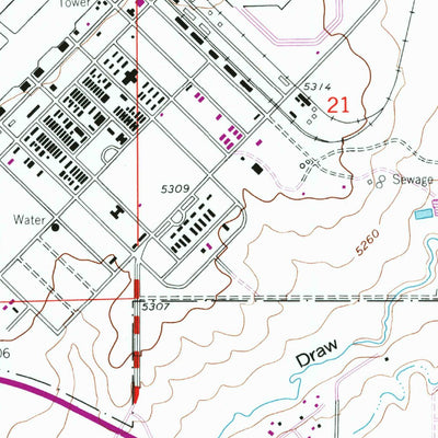 United States Geological Survey Bishop, WY (1960, 24000-Scale) digital map