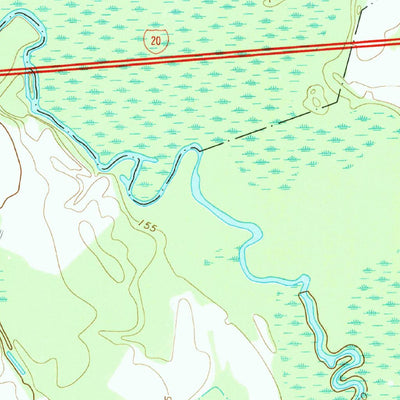 United States Geological Survey Bishopville East, SC (1969, 24000-Scale) digital map