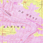 United States Geological Survey Bismarck, AR (1966, 24000-Scale) digital map