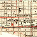 United States Geological Survey Bismarck, ND (1950, 24000-Scale) digital map