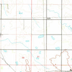 United States Geological Survey Bismarck, ND (1979, 100000-Scale) digital map